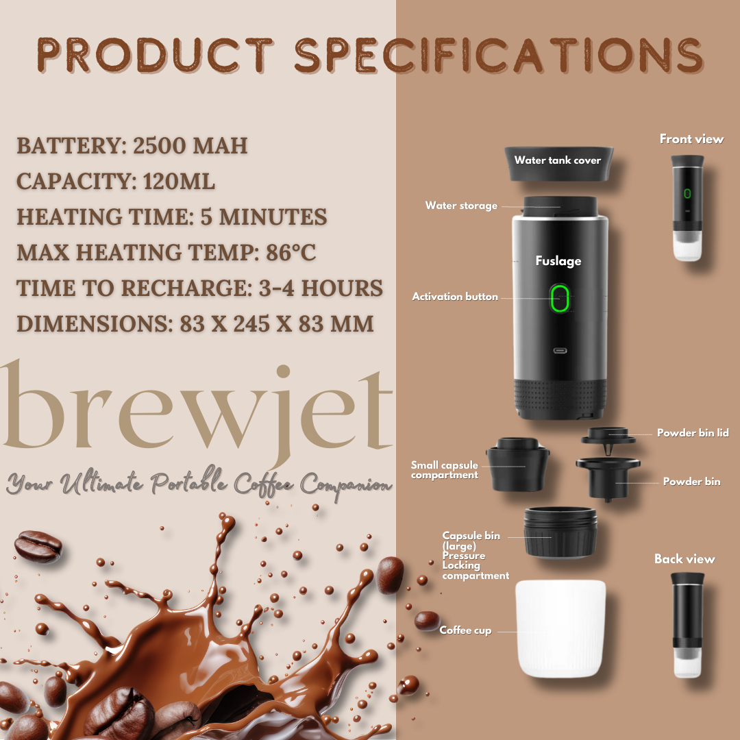Brewjet - The Ultimate Coffee Companion