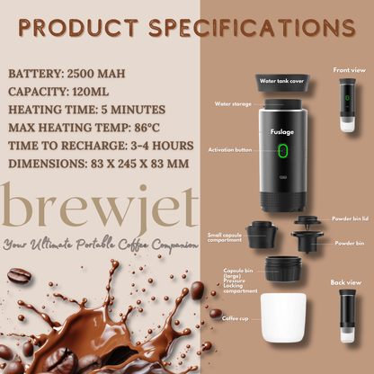 Brewjet - The Ultimate Coffee Companion